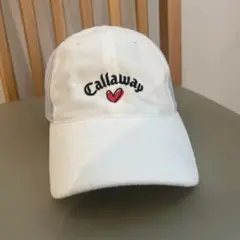 Callaway レディース ゴルフ キャップ ホワイト