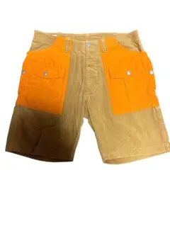 SASSAFRAS コーデュロイ ショートパンツ Sサイズのサムネイル