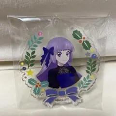 アイカツ and GALLERY コラボカフェ アクリルキーホルダー 氷上スミレ