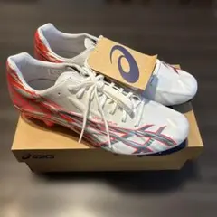 伊藤涼太郎サイン入り]ASICS エックスフライ5 ホワイト/ピンク - メルカリ