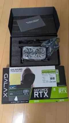GALAKURO NVIDIA GeForce RTX 2070 グラボ 訳あり