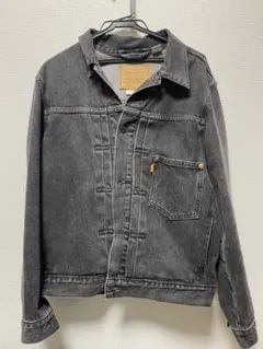 LEVI'S ブラックデニムジャケット Sサイズ