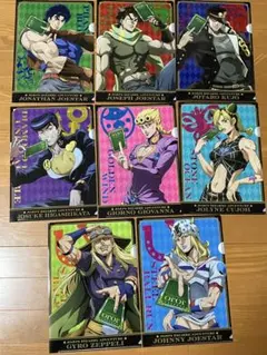 ジョジョの奇妙な冒険 ファミマ クリアファイル 8枚コンプリートセット