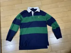 ラルフローレン　Ralph Lauren ラガーシャツネイビー/グリーン