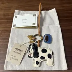 新品タグ付き　リサラーソン× genten レザーチャームのサムネイル