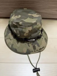 ザノースフェイス　バケットハット　バケハ　カモ　迷彩