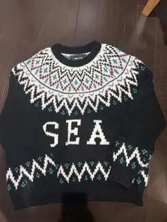 WIND AND SEA ニット セーター ノルディック柄のサムネイル