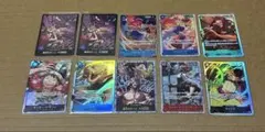 ワンピース世界最強の戦士 SR SRパラレル ドンカードまとめ売り １０枚
