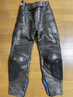 るん様専用 NANKAI ナンカイ レザーパンツ ブラック サイズLB - メルカリ