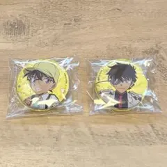 名探偵コナン　SEGAラッキーくじ　江戸川コナン　怪盗キッド　缶バッジ