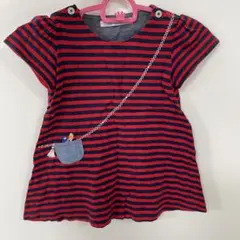 familiar ファミリアトップス 80サイズ　女の子　チュニック