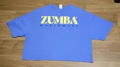 ズンバ ZUMBA 正規品　トレーニングウェア　　Sサイズ　Tシャツ　ブルーのサムネイル