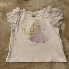 petit main 半袖　Tシャツ　ラプンツェル　80