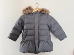 【美品】GLOBAL WORK グレー ダウンコート 子どもサイズ