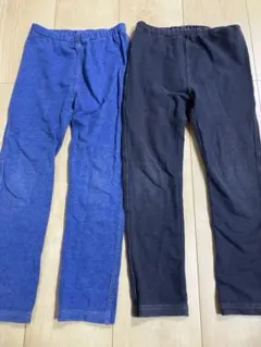 ユニクロ　ベビー　レギンス　110 デニムライク