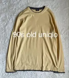 90s old uniqlo オールドユニクロ　レイヤード風ロンT