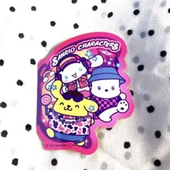 サンリオキャラクターズ シールクッキー2 シナモロール プリン ポチャッコ