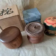 茶道具 棗 漆器 高麗唐物独楽棗 二度塗 - メルカリ