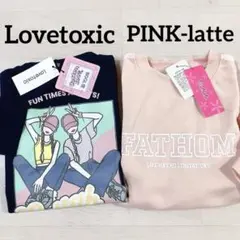 ピンクラテ トップス