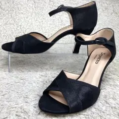 『未使用級』repetto レペット サンダル ストラップ ブラック 24 黒のサムネイル
