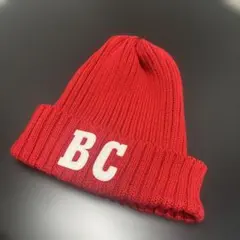 未使用品。BCロゴニット帽