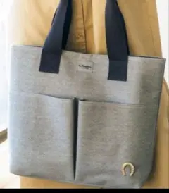 Le Magasin 馬蹄ピンバッジ付きトートバッグのサムネイル