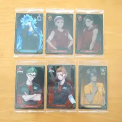 6枚セット ディズニーツイステッドワンダーランド ウエハース 4 カード