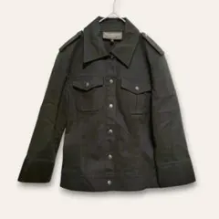 【ボディドレッシングデラックス】ジャケット　ブラック　7号　伸縮生地　格好いい