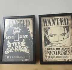 ワンピース 非売品 手配書