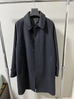 UNIQLO シングルブレストコート　ネイビー