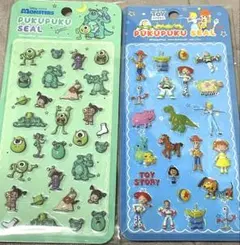 モンスターズ・トイ・ストーリー ぷくぷくシール2枚セット