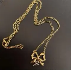 ニナリッチ　ネックレス　美品　リボン