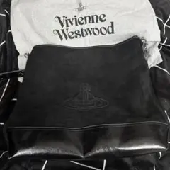Vivienne Westwood ブラックスエードショルダーバッグボディバッグ