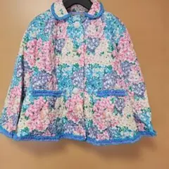 fafa 花柄キルティングジャケット 130