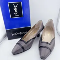 Yves Saint Laurent パンプス グレー 36 1/2のサムネイル