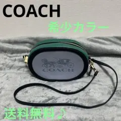 希少カラー 美品 コーチ ショルダーバッグ カメラバッグ ホースアンドキャリッジ