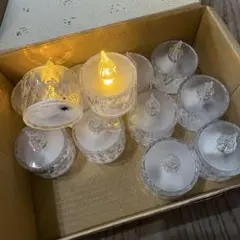 LEDキャンドル型ライト 12個セット