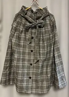 チェック柄スカート