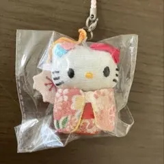 ハローキティちりめん sanrio ハローキティ ちりめん日本人形M ピンク : サンリオ