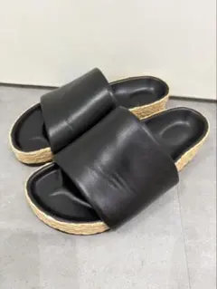 CELINE ボクシーサンダル エスパドリーユ 37のサムネイル