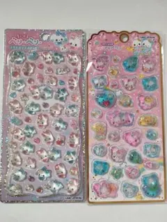 【正規品】プチドロップステッカー　ベリーベリー&メロウアクアリウムハッピーマーチ