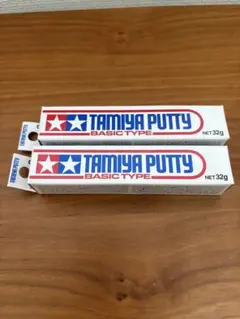 타미야 퍼티 (기본형) 32g, 2개 세트, 접착제, 퍼티, 보수제, 곰팡이 제거제