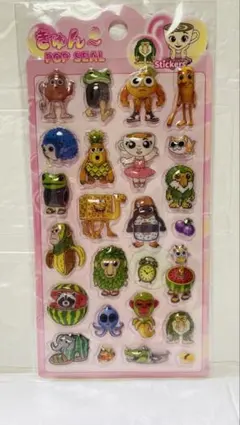 2点目以降100円引き★きゅん〜 POP SEAL ステッカー シール