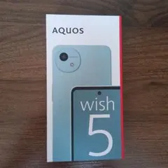 【新品】AQUOS wish5 SH-52F 本体　+クリアケース+保護フィルムのサムネイル