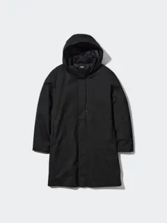 UNIQLO ユニクロ ハイブリッドダウンコート XL 311-459623 黒