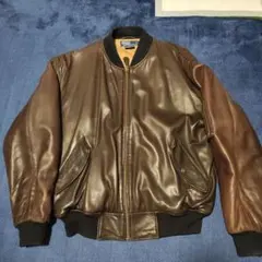 超レア】Ralph Lauren A-1 レザー ボンバージャケット MA-1 - メルカリ