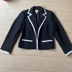 お値下げ　タルボット　Talbots バイカラージャケット　サイズ0 オフィス