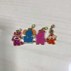 たべっ子どうぶつ メタルチャーム 4個セット