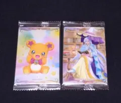 プリキュア ウエハース 2弾 11弾　モフルン　校長先生　計2枚セット
