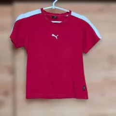 PUMA レッド Tシャツ Mサイズ